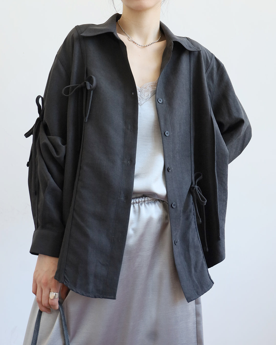 Ribbon Shirt (2 Colors)