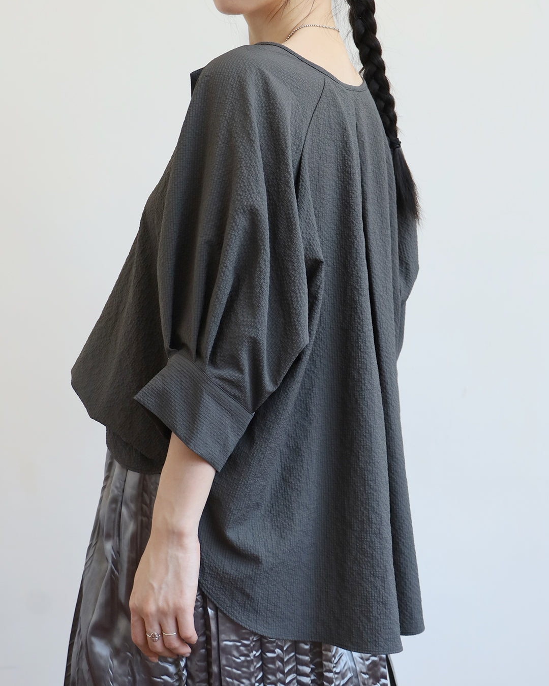 Texture Fabric Shirt (4 Colors)