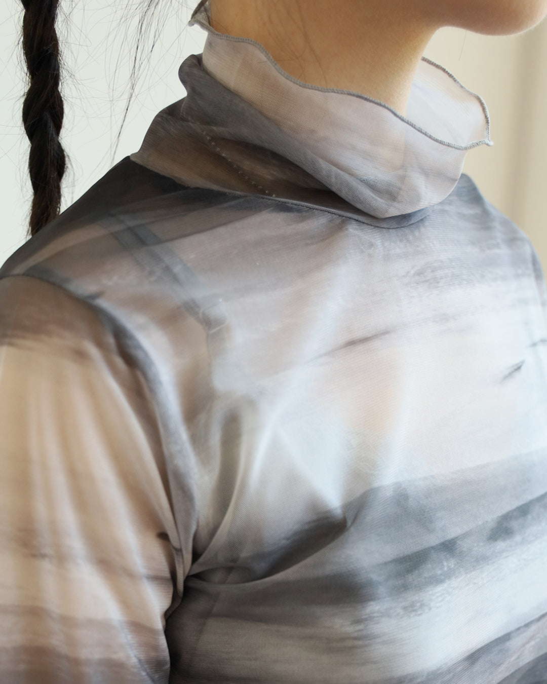 Pattern Mesh Top (2 Colors)