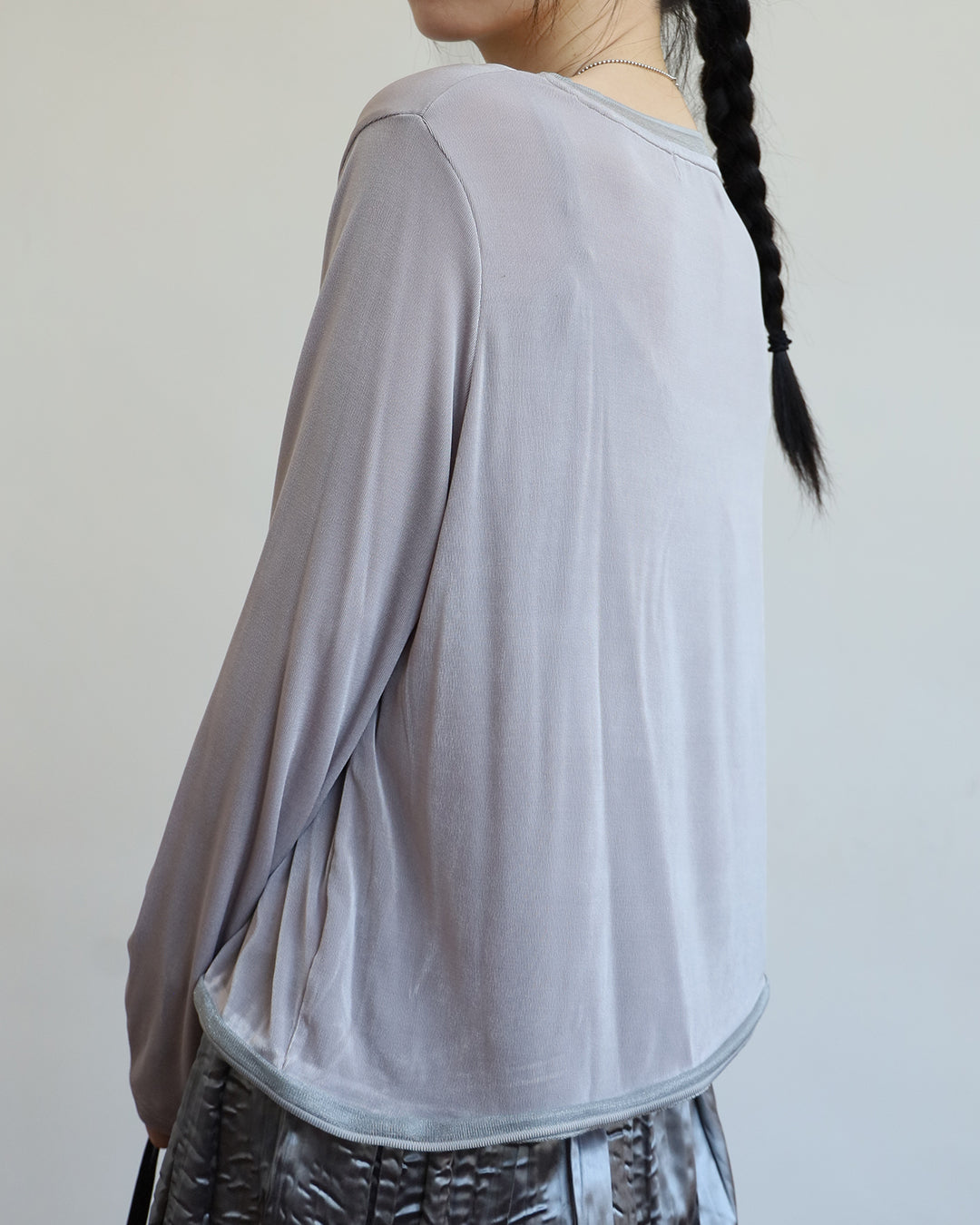 Mesh Trimmed Top (2 Colors)