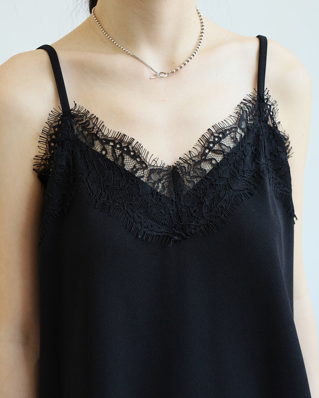 Lace Trim Cami Vest (3 Colors)