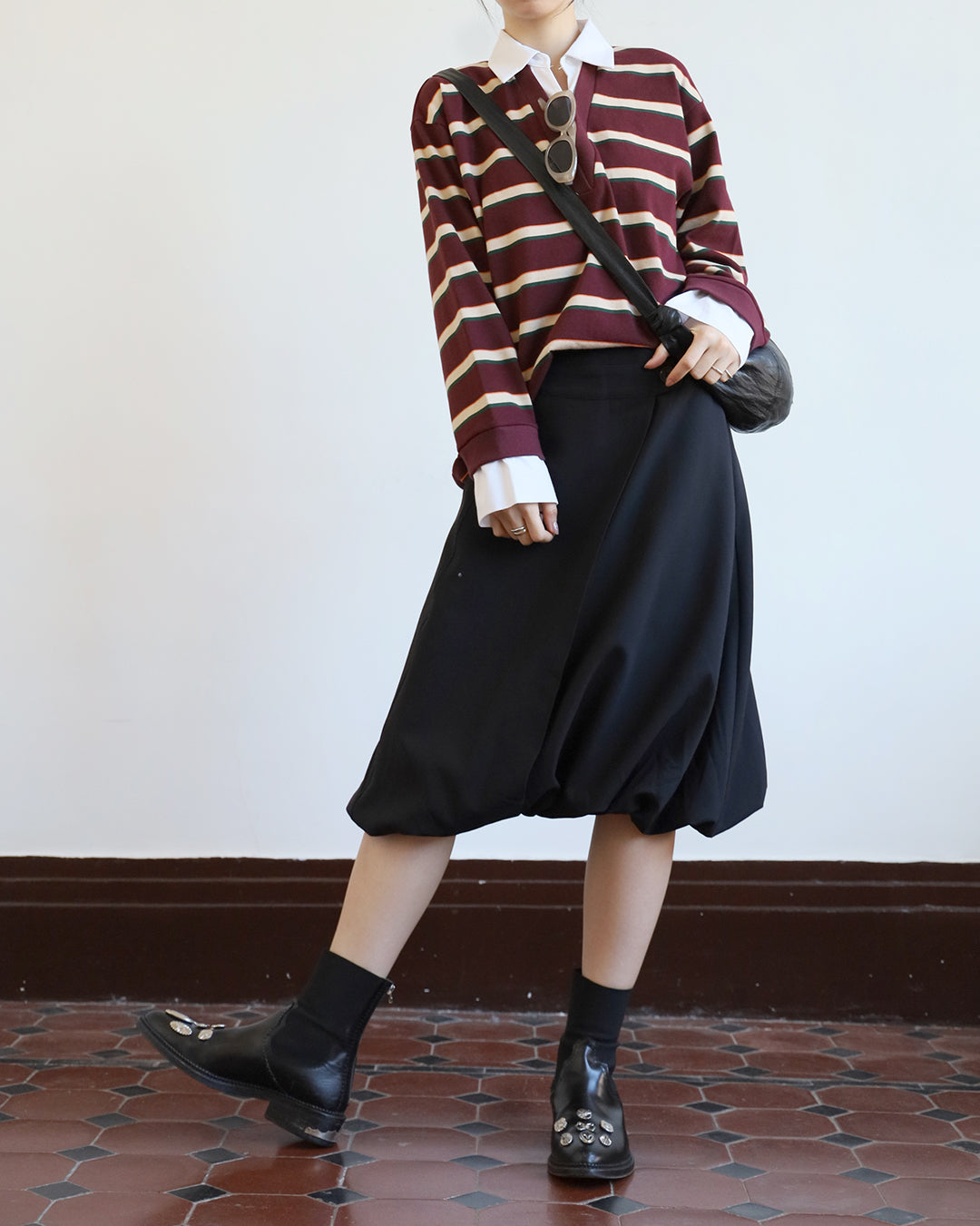 Ballon Midi Skirt (Size S-L)