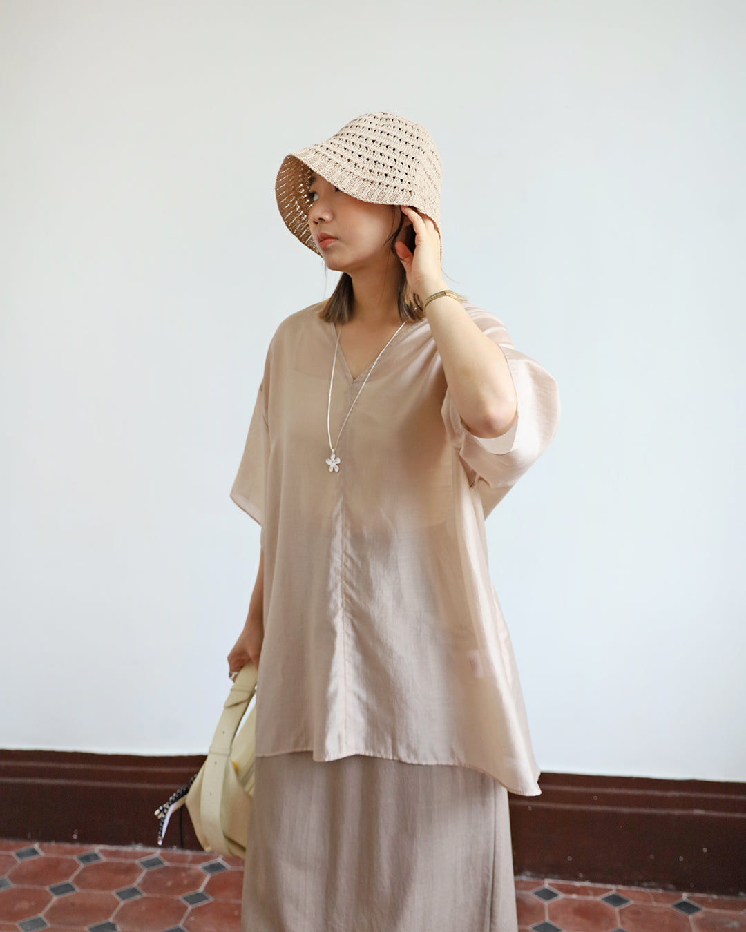 Summer Crochet Bucket Hat (6 color)