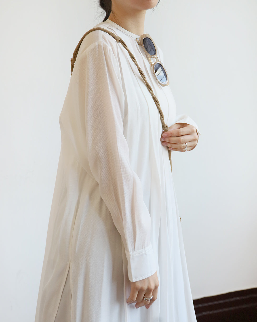 Pleated Dress w/ Inner Dress (2 color)