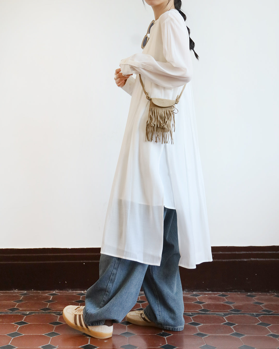 Pleated Dress w/ Inner Dress (2 color)
