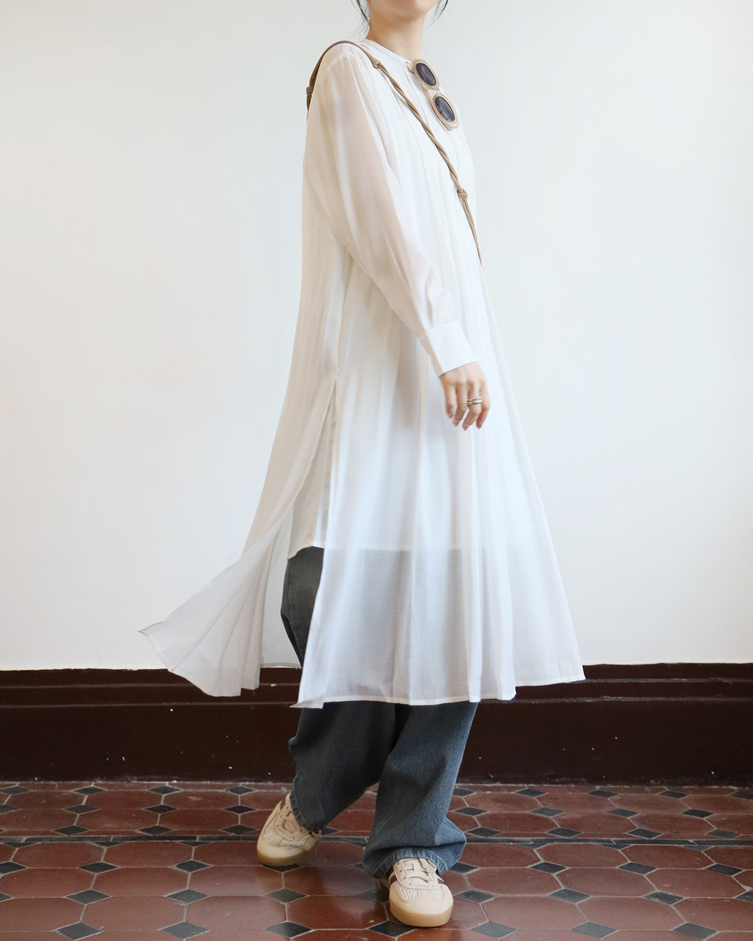 Pleated Dress w/ Inner Dress (2 color)