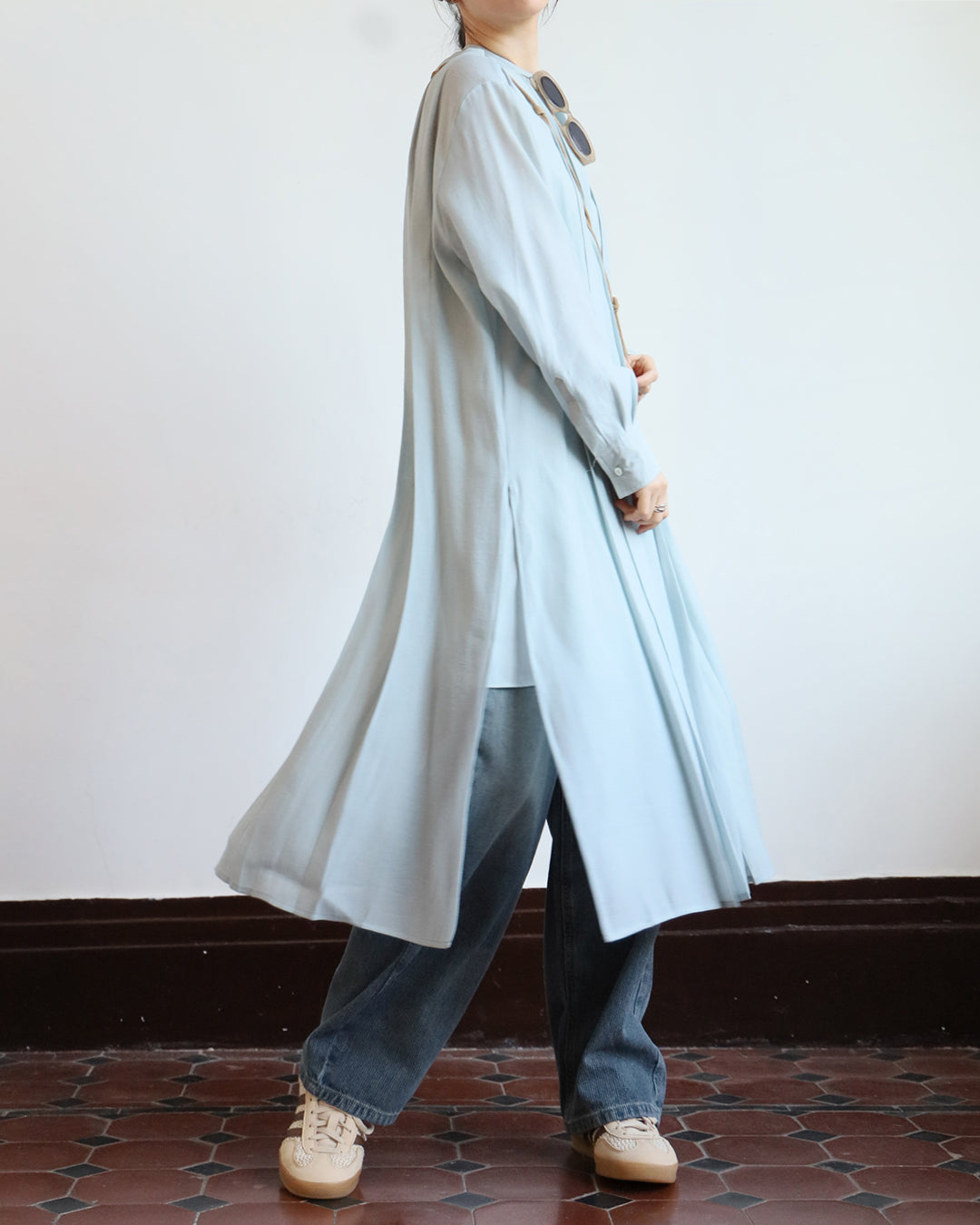 Pleated Dress w/ Inner Dress (2 color)