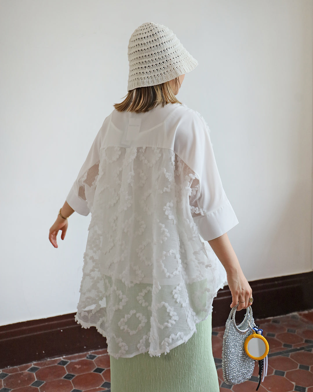 Summer Crochet Bucket Hat (6 color)