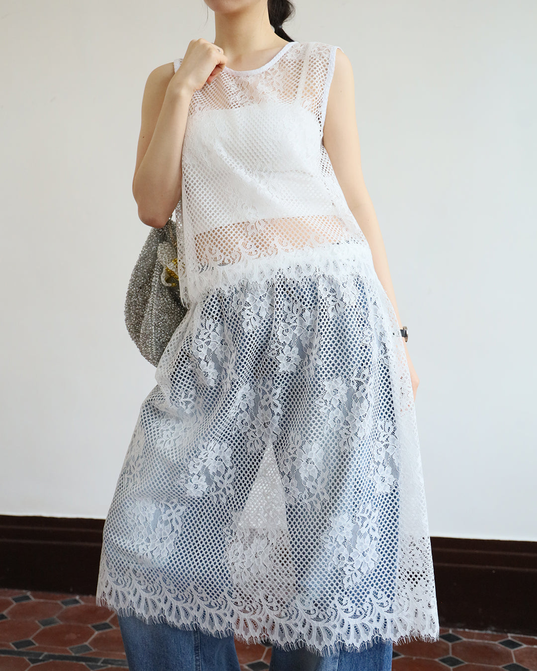 Lace Skirt (2 color)