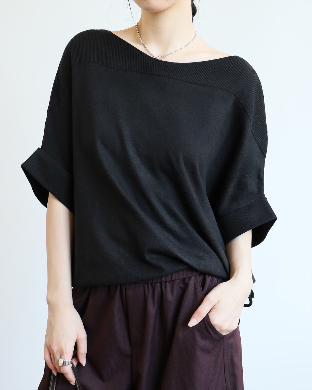 Drawstring Knitted Top (3 Colors)