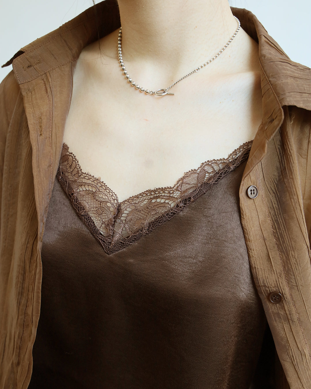 Lace Trim Cami Top (3 Colors)