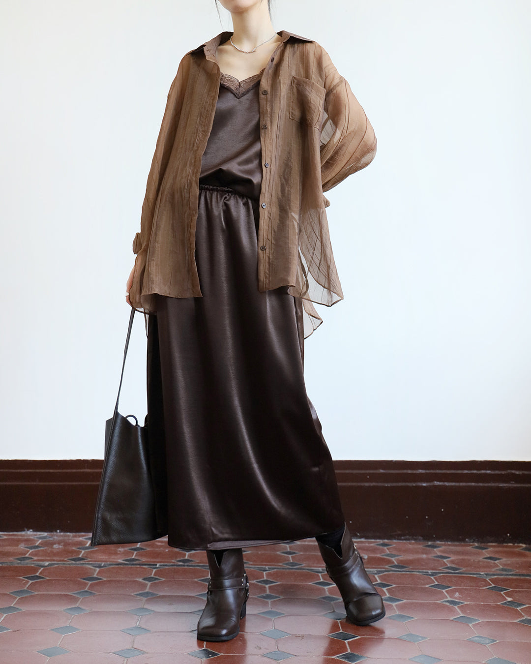 Satin Skirt  (3 Colors)