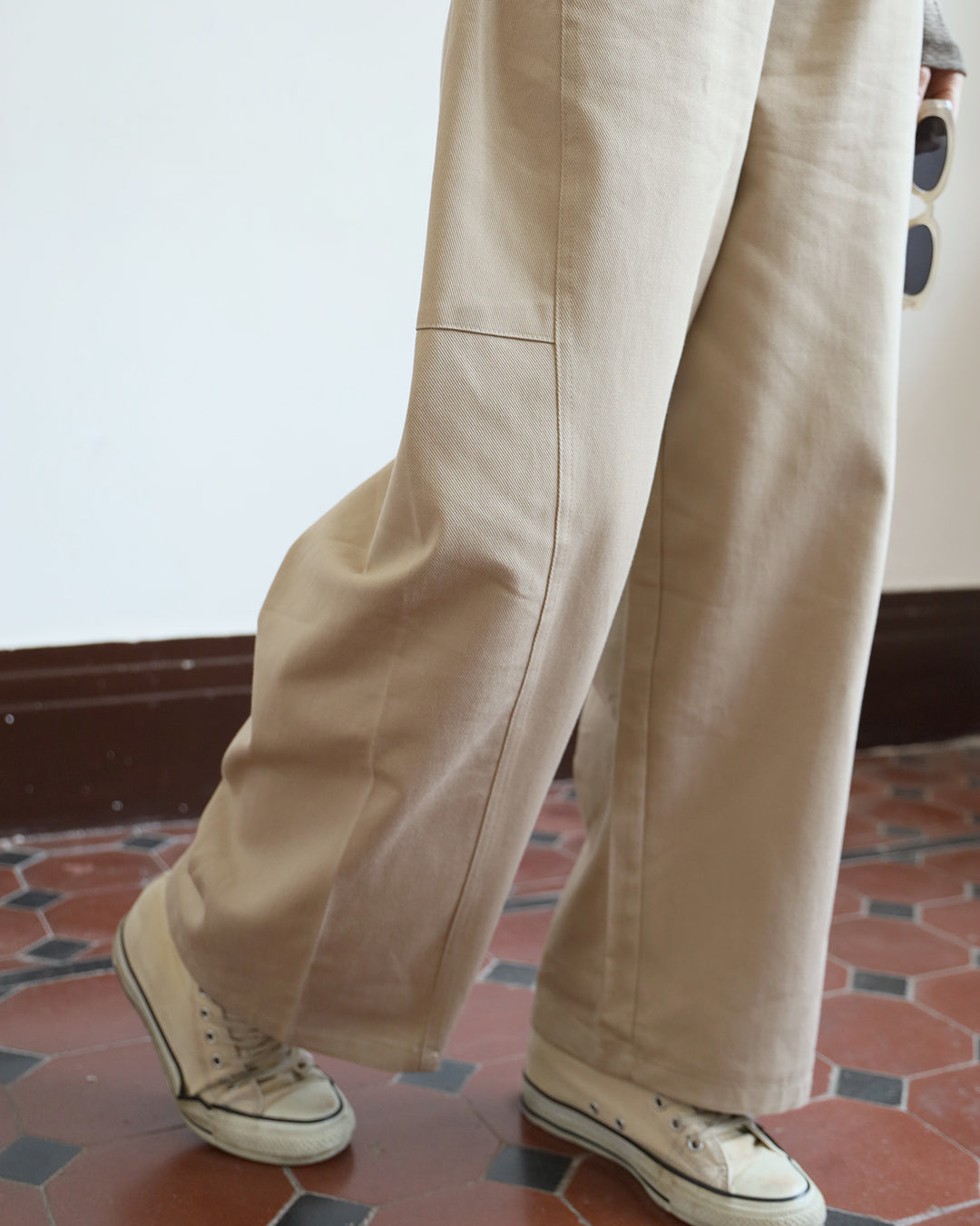 Barrel Leg Pants (2 color | Size M-L)