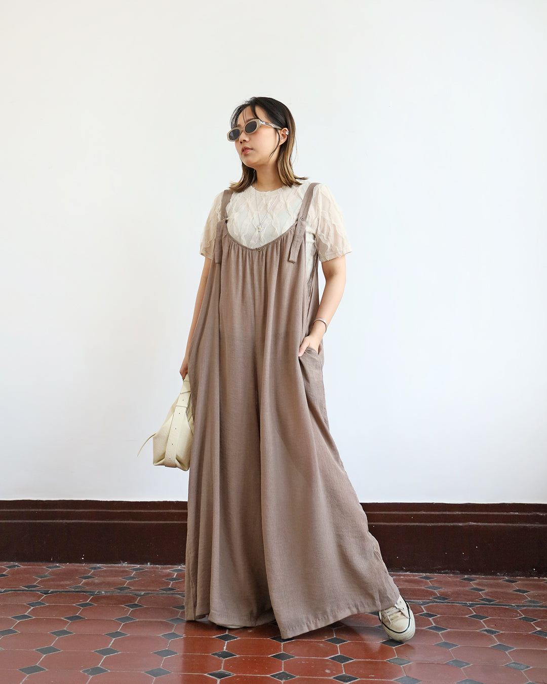 Summer Relaxed Jumpsuit (2 color)