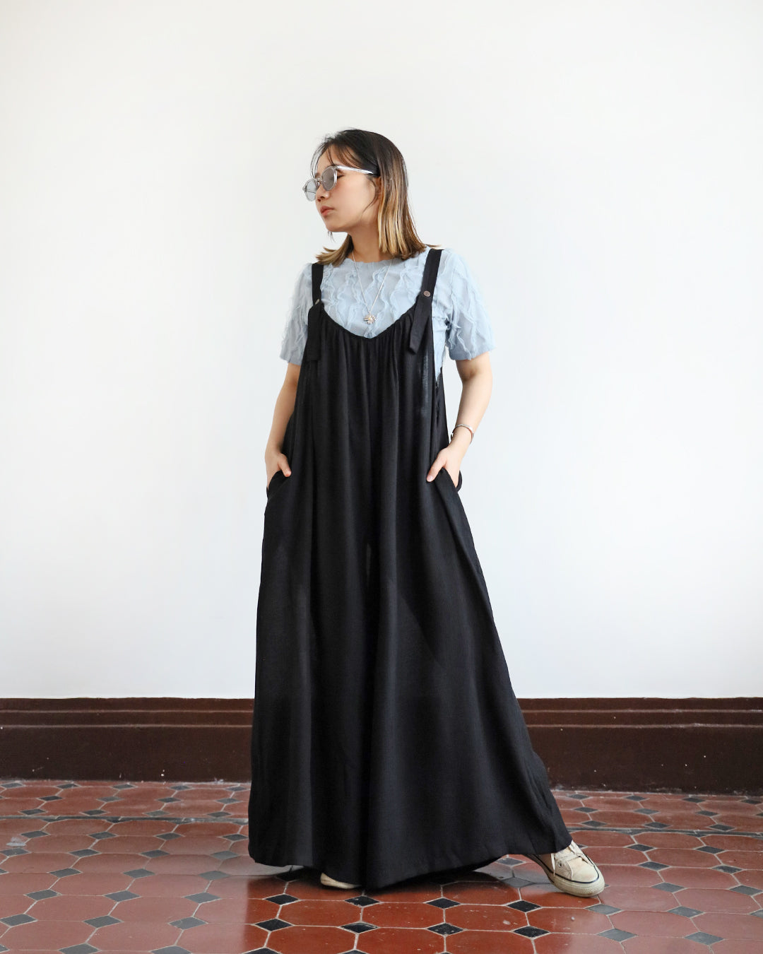Summer Relaxed Jumpsuit (2 color)
