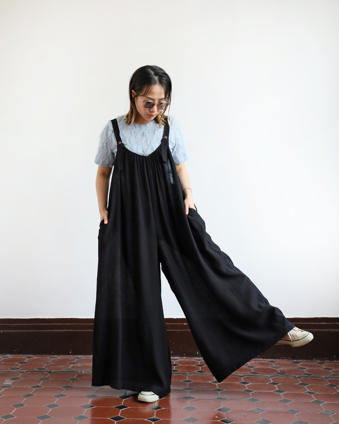 Summer Relaxed Jumpsuit (2 color)