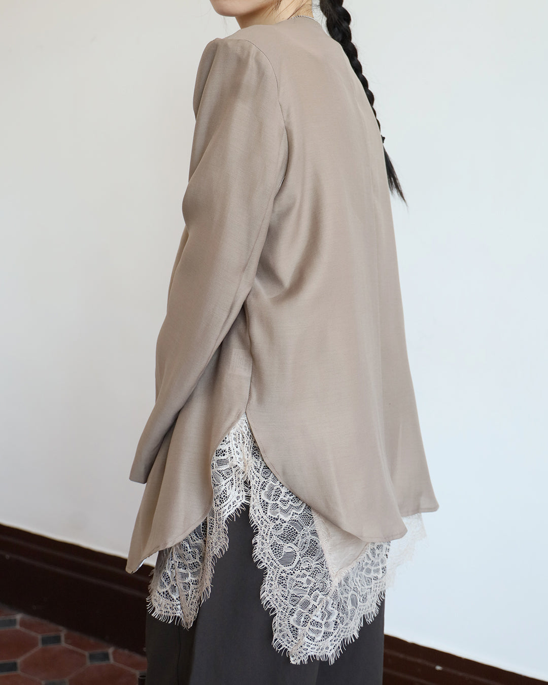 Collarless Blazer (3 Colors)