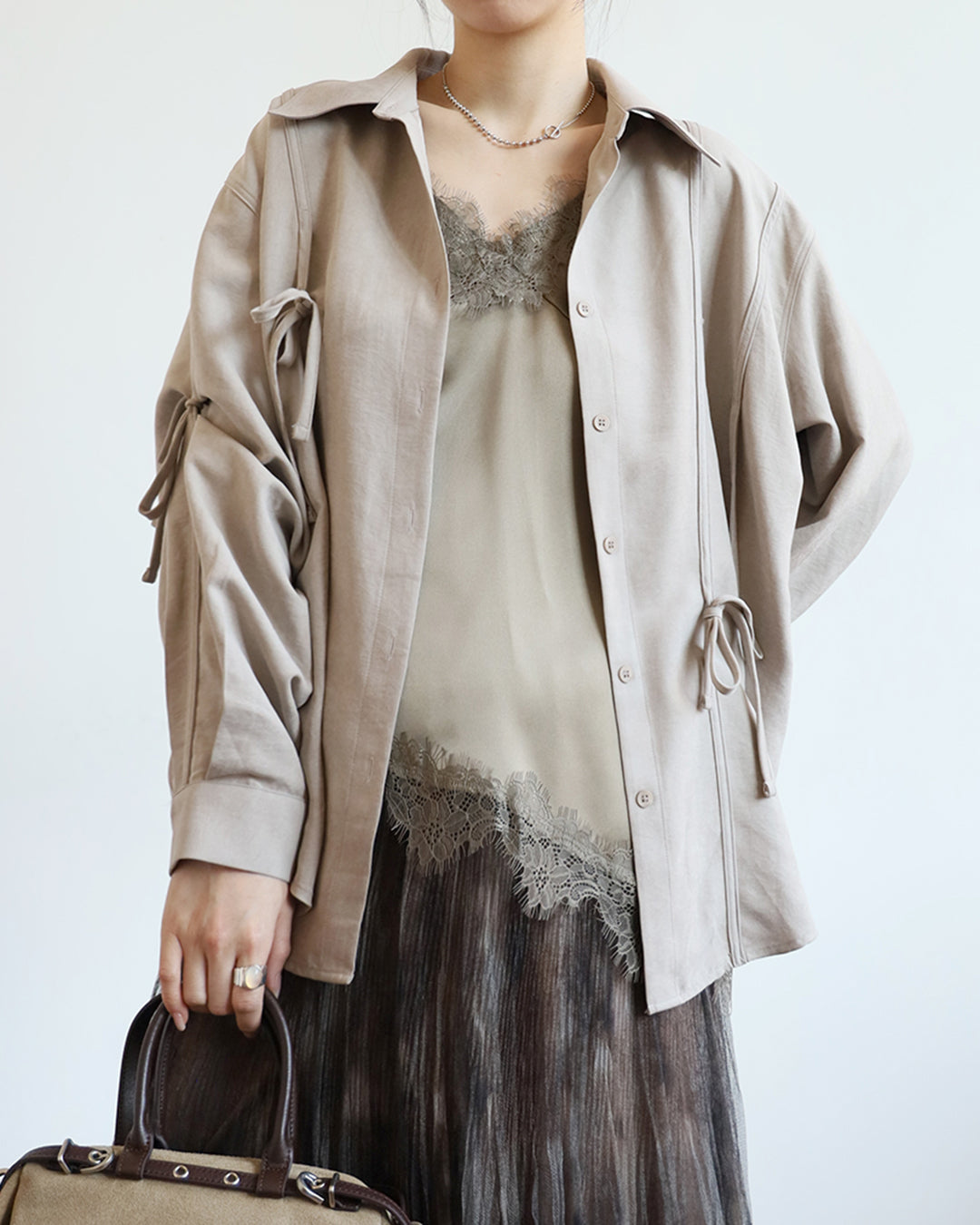 Ribbon Shirt (2 Colors)