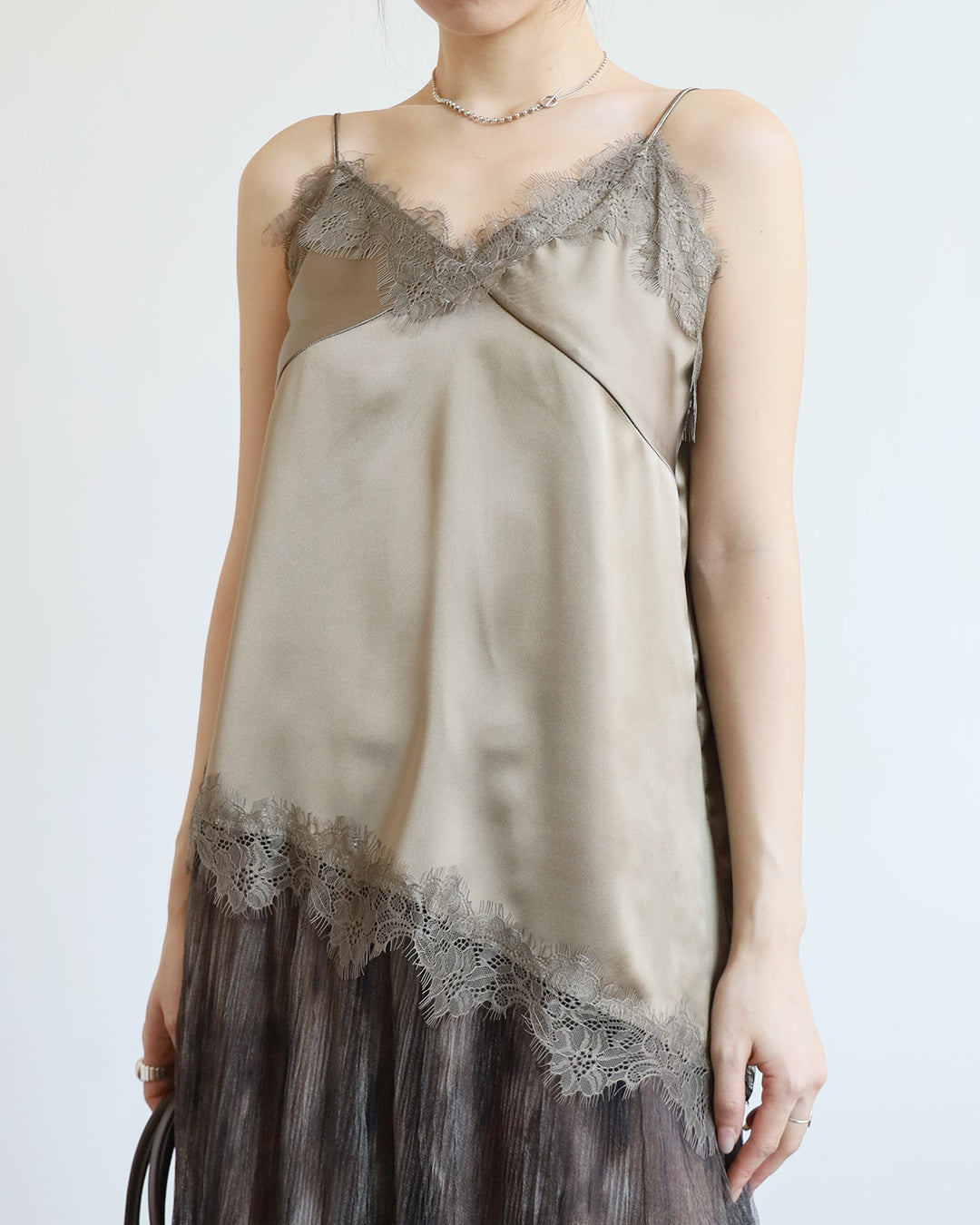 Lace Trimmed Cami Vest (3 Colors)