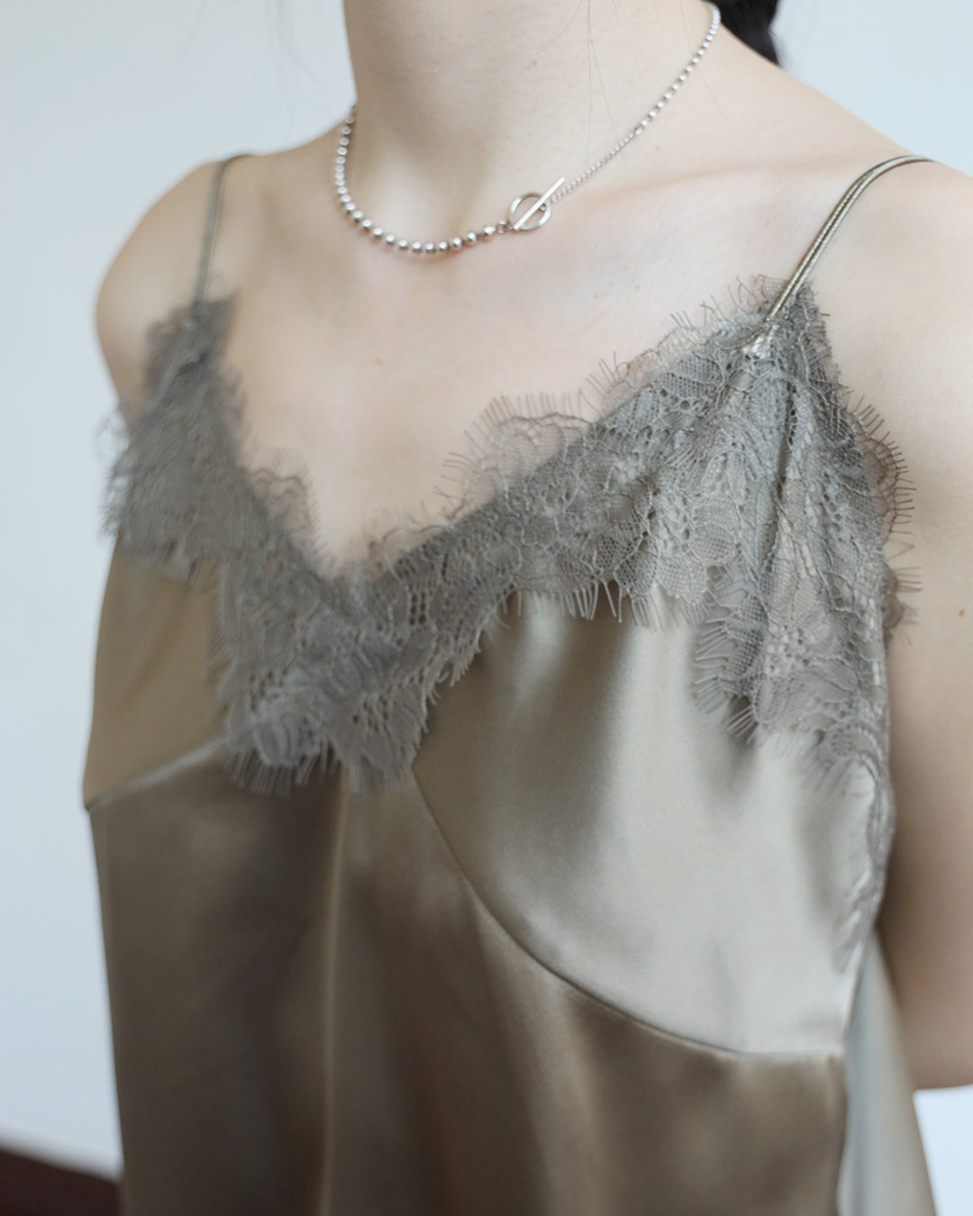 Lace Trimmed Cami Vest (3 Colors)