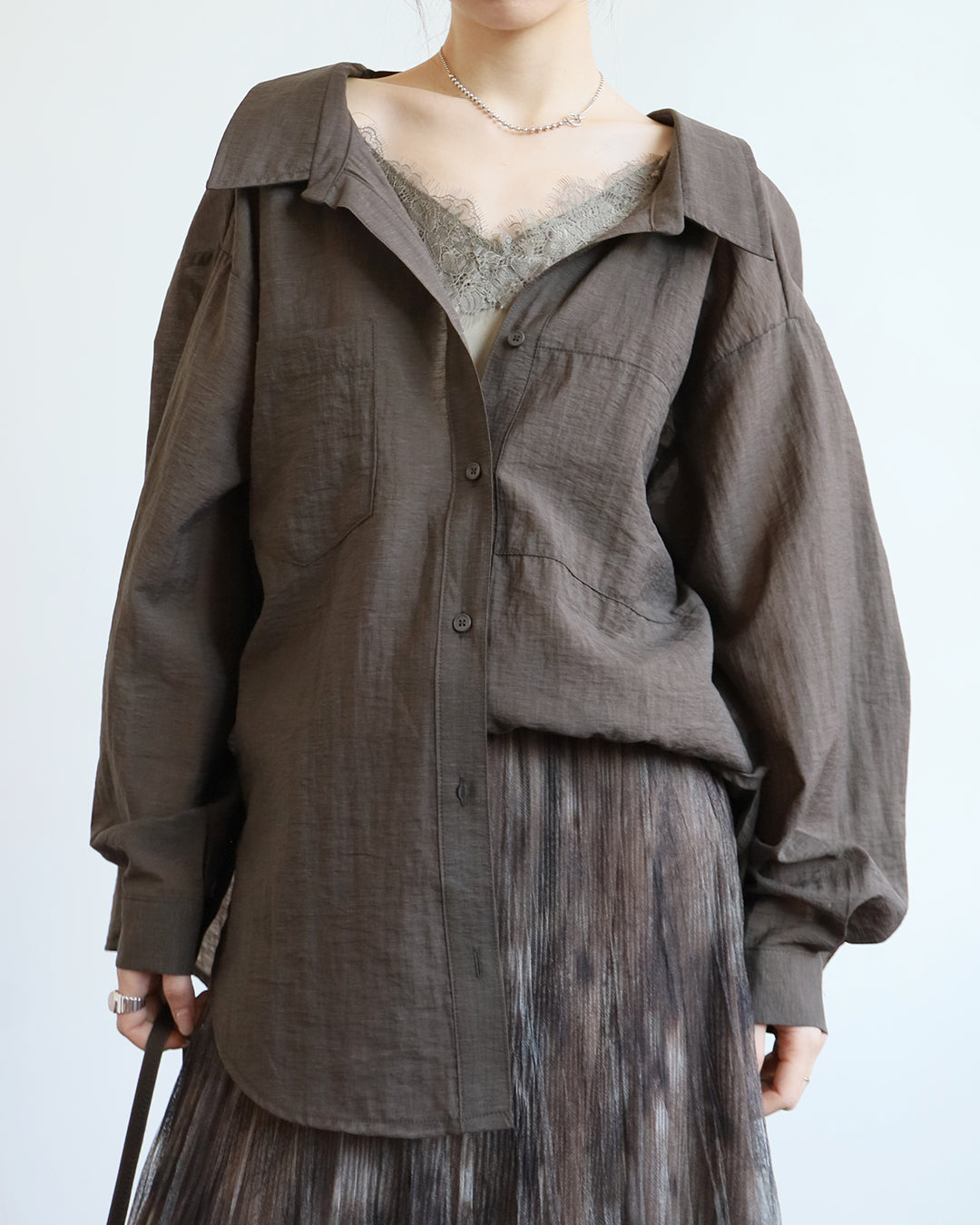 Draped Shirt (3 Colors)