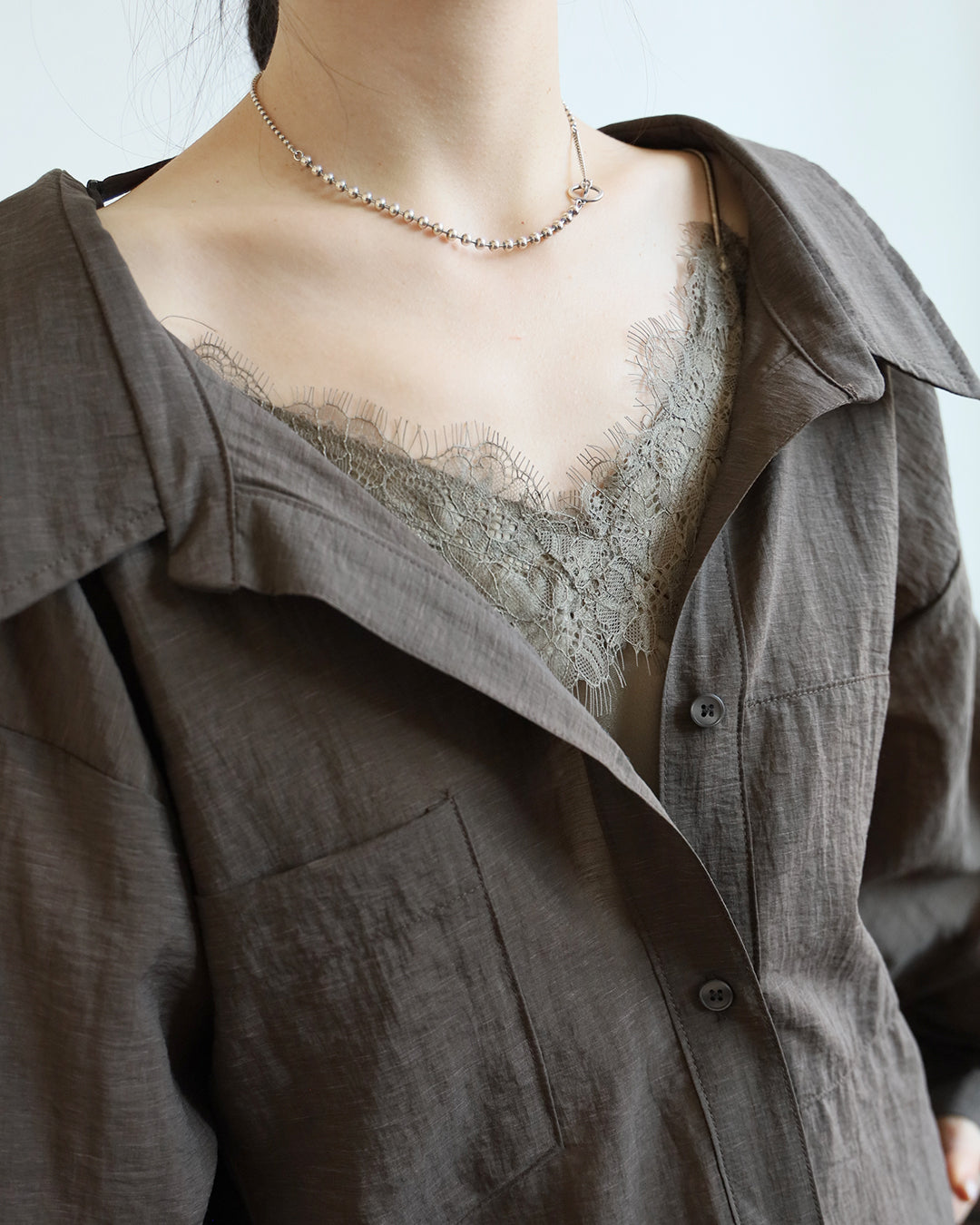 Draped Shirt (3 Colors)