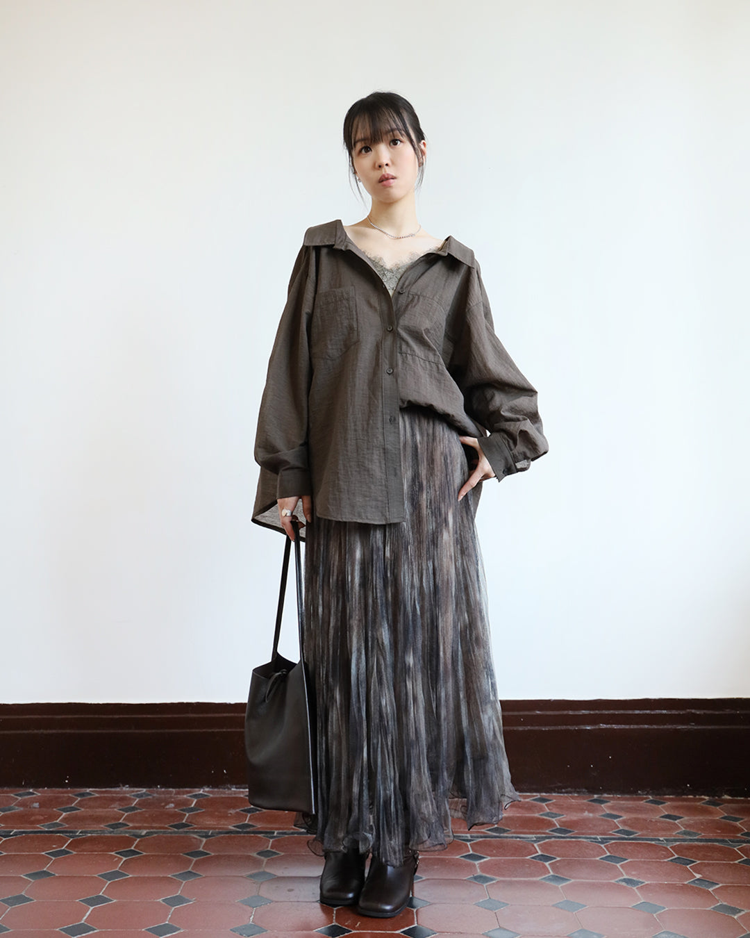 Draped Shirt (3 Colors)