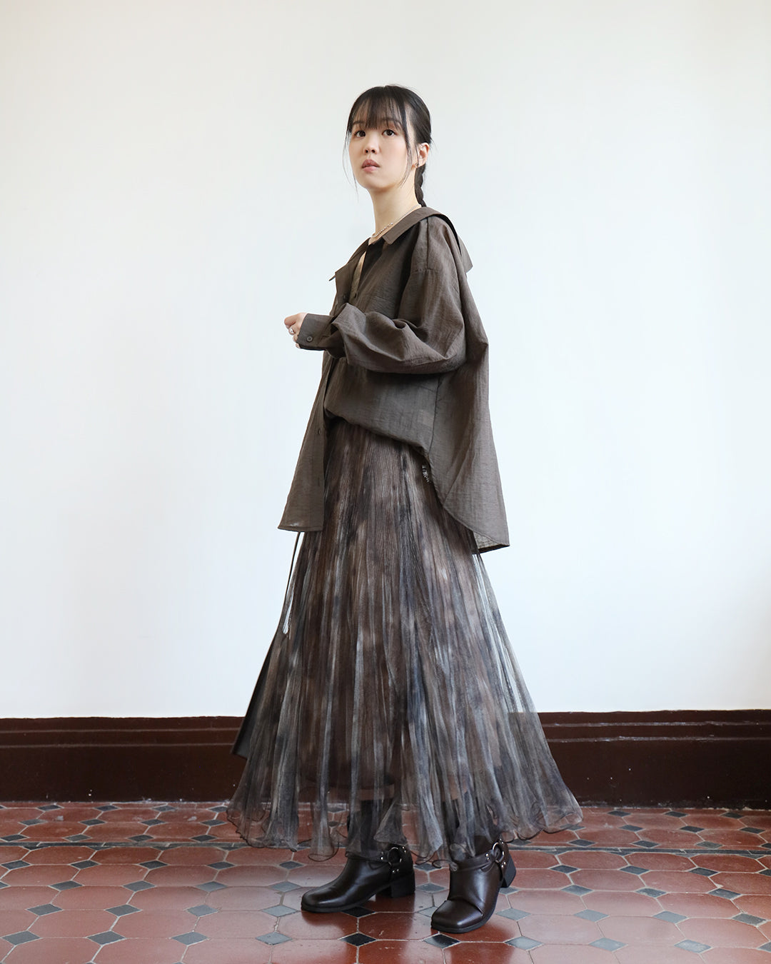Draped Shirt (3 Colors)