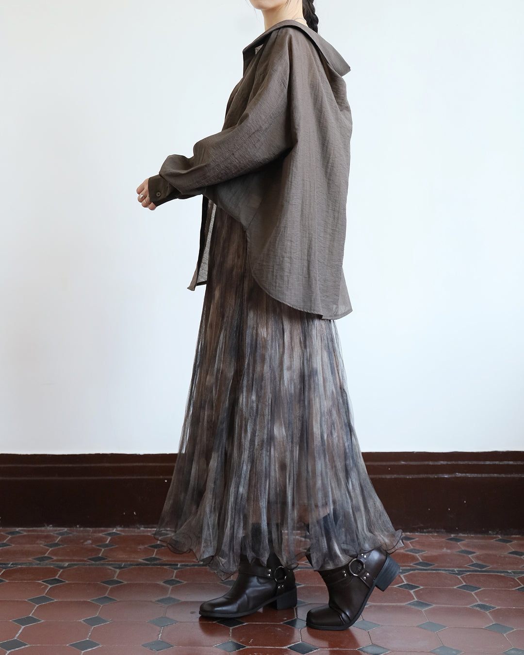 Draped Shirt (3 Colors)