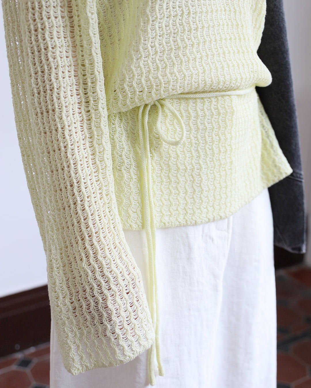 Summer Knit Top w/ Belt