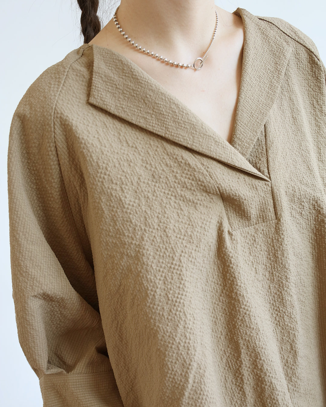 Texture Fabric Shirt (4 Colors)