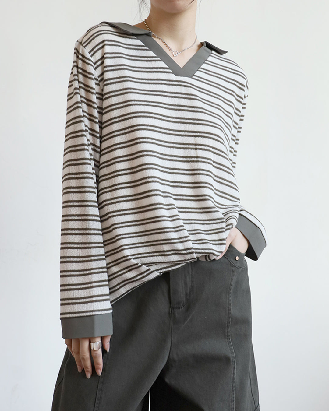 Striped Polo Shirt (3 Colors)
