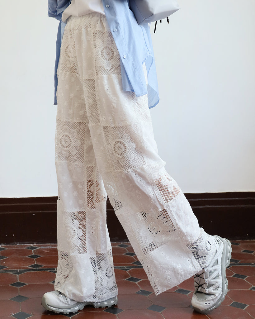 Crochet Patchwork Pants