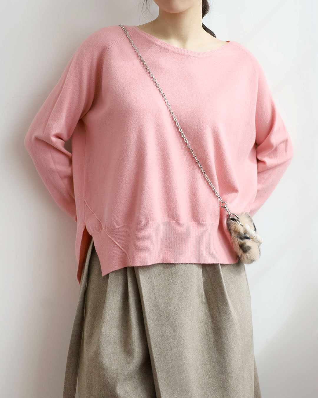 Side Split Knit Top (7 color)