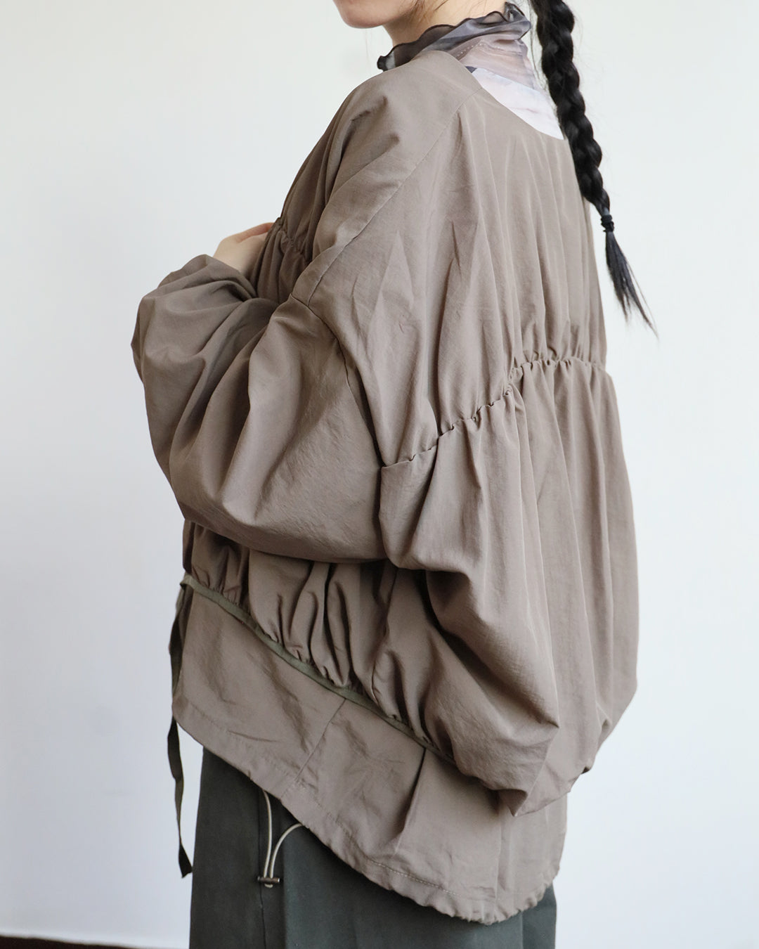 Ruched Layer Jacket (2 Colors)
