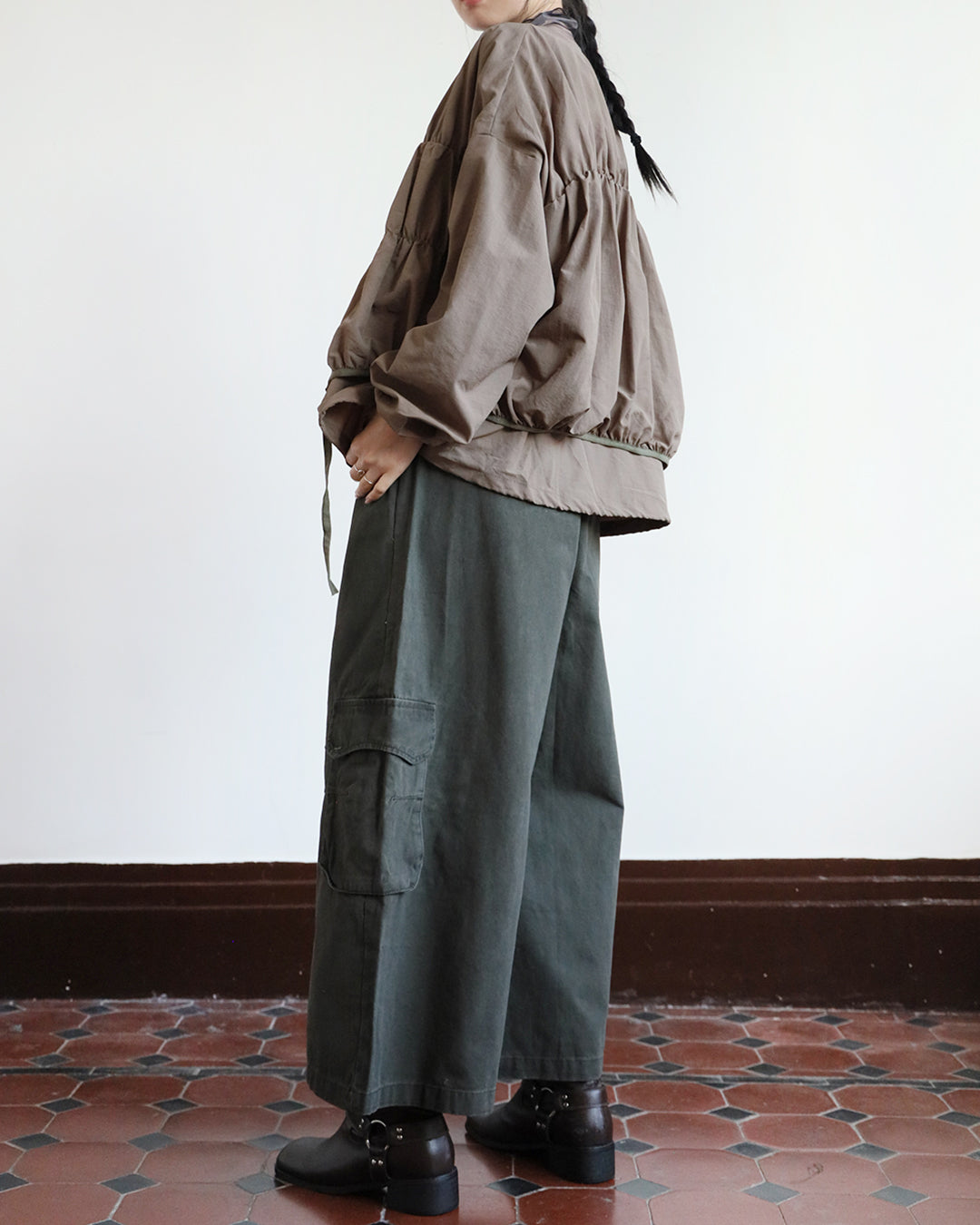 Ruched Layer Jacket (2 Colors)