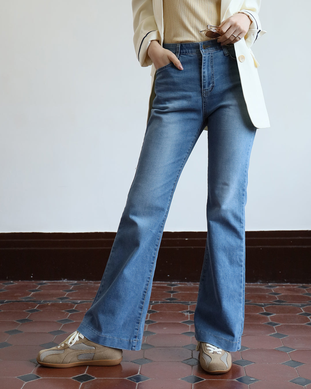Super Cool Denim Jeans (2 color | Size S-XL)