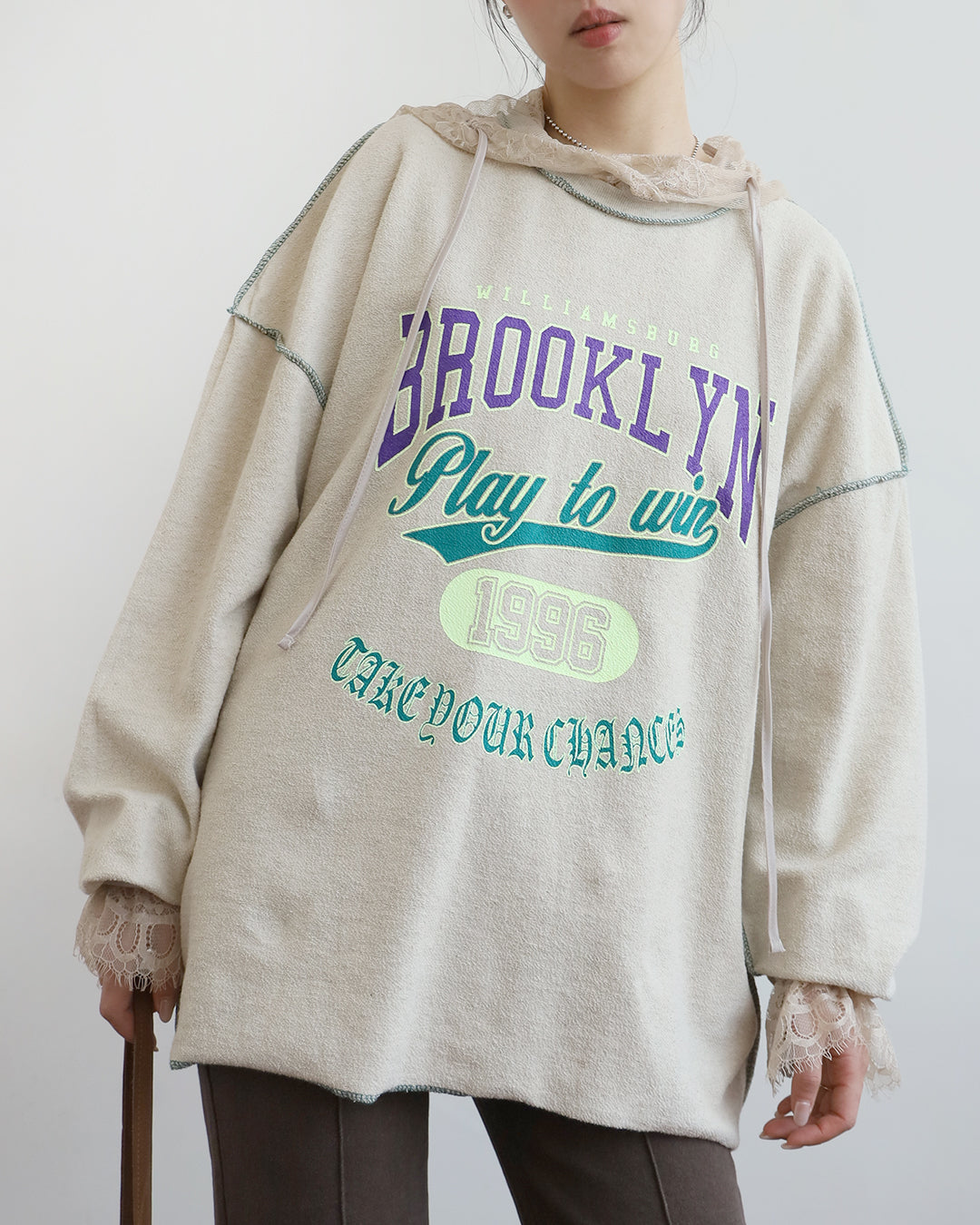 Brooklyn Printed Sweatshirt (3 Colors)