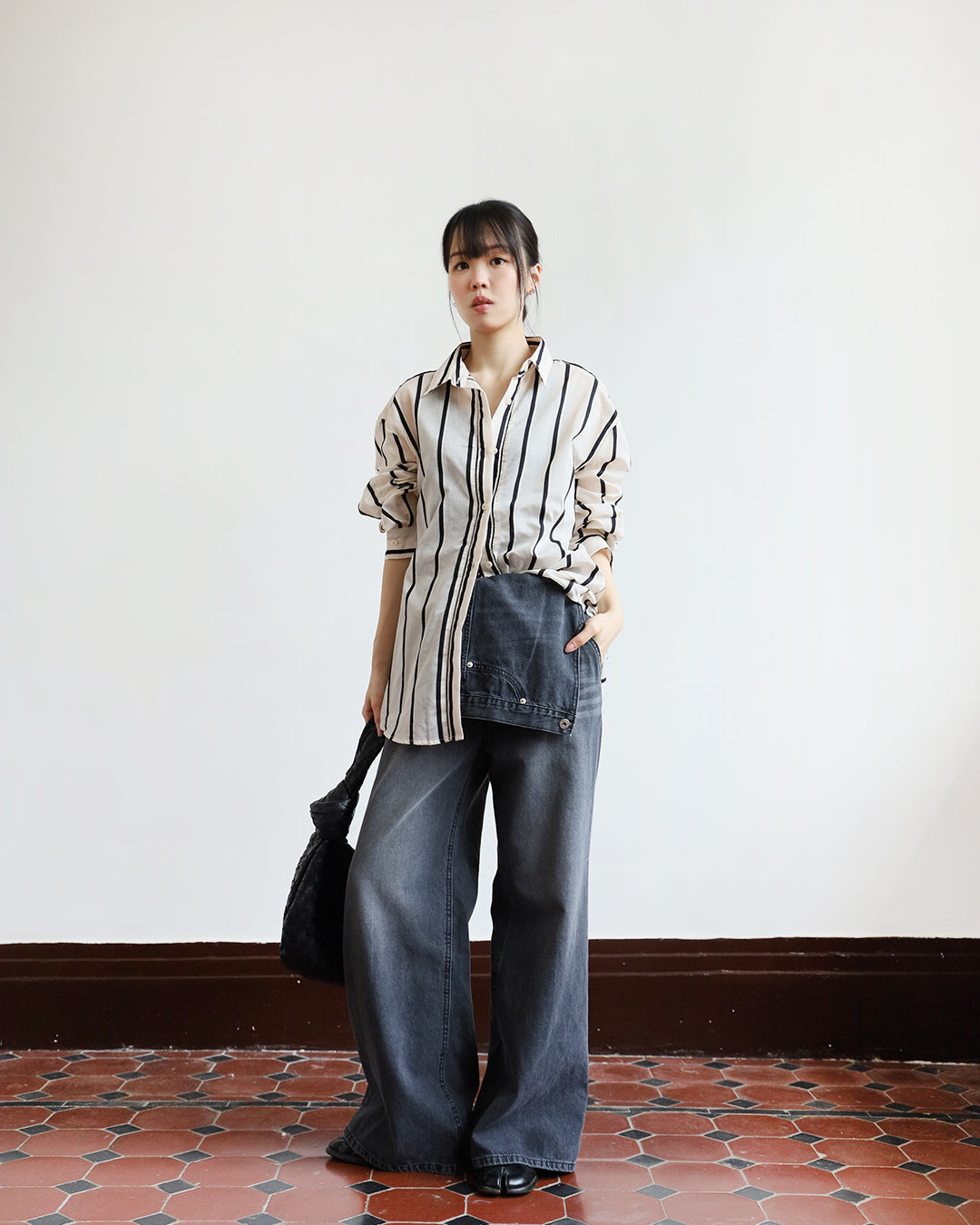 Layered Jeans (2 colors | Size S-L)