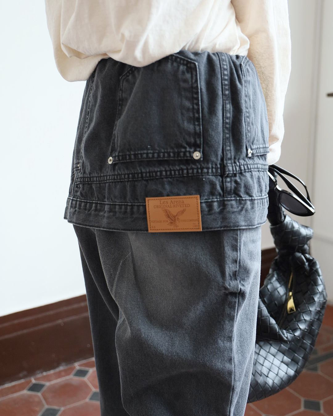 Layered Jeans (2 colors | Size S-L)