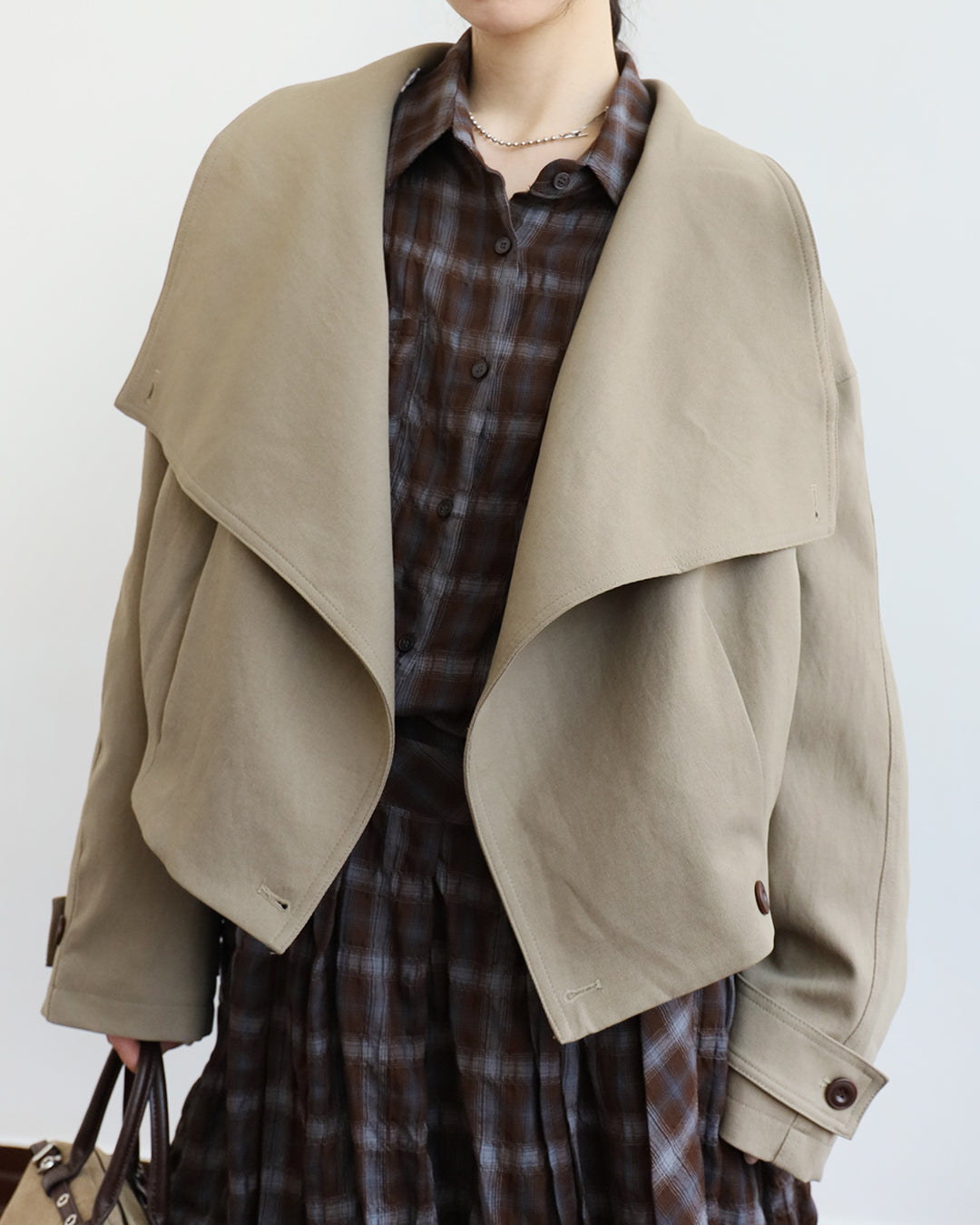 Wide Lapel Jacket