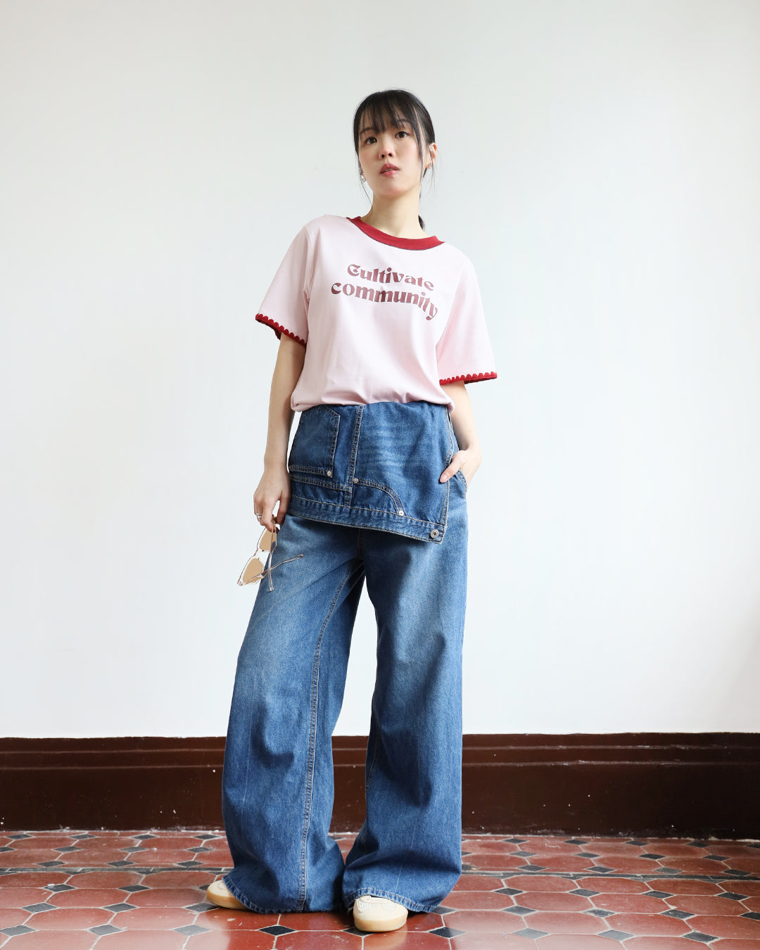 Layered Jeans (2 colors | Size S-L)