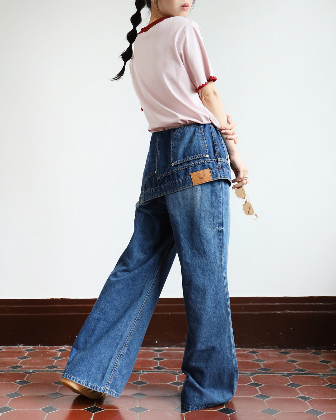 Layered Jeans (2 colors | Size S-L)