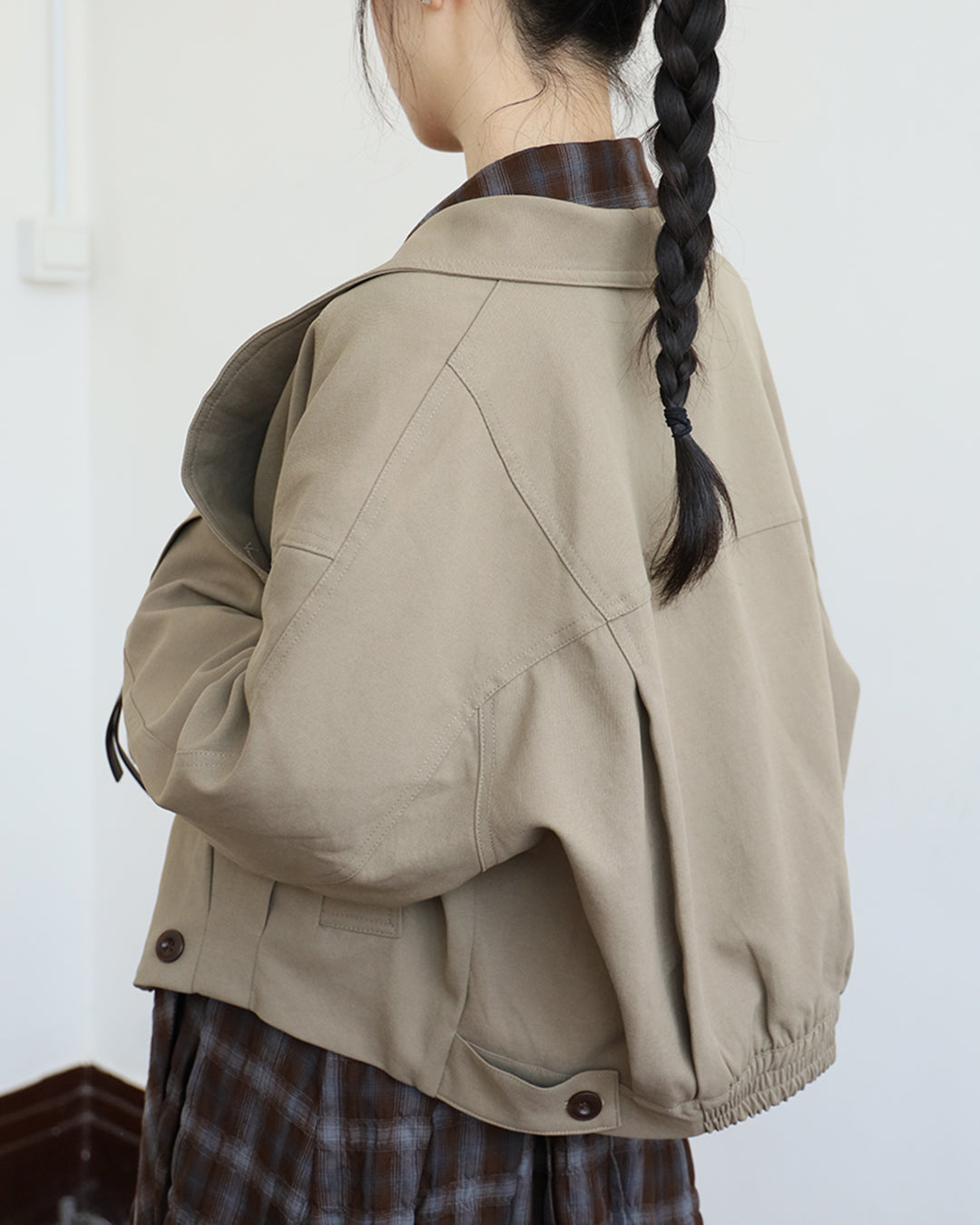 Wide Lapel Jacket