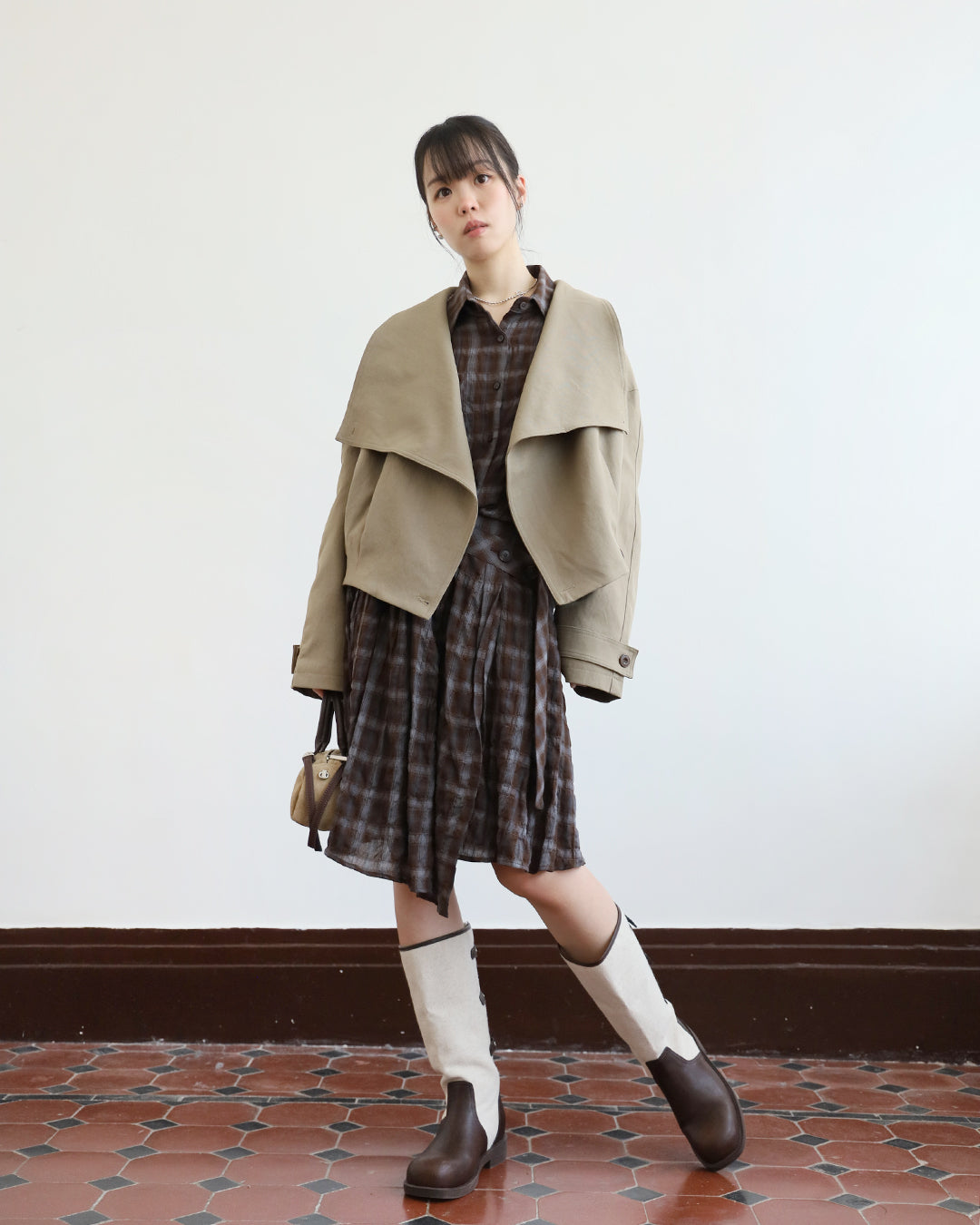 Wide Lapel Jacket