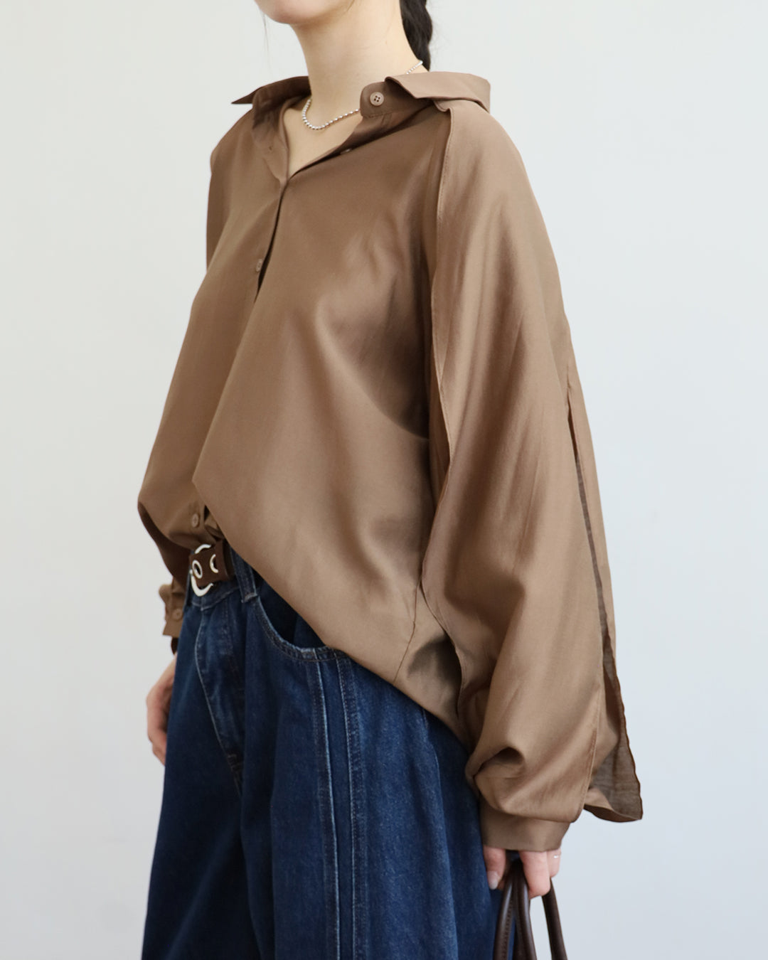 Ruffle Sleeved Shirt (5 Colors)