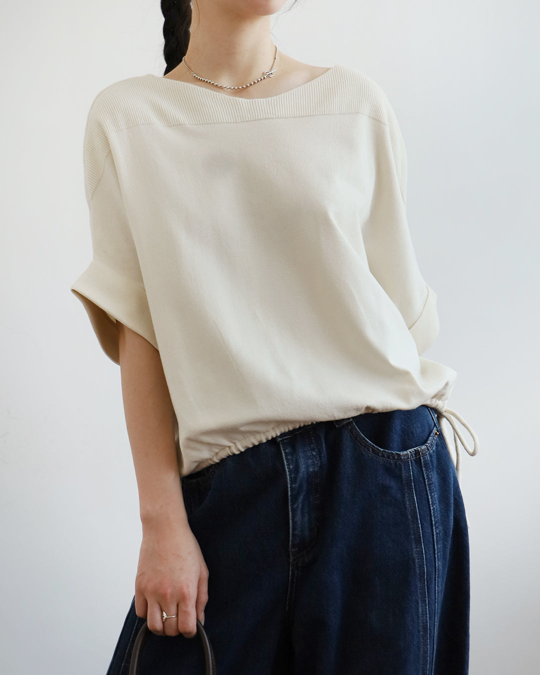 Drawstring Knitted Top (3 Colors)