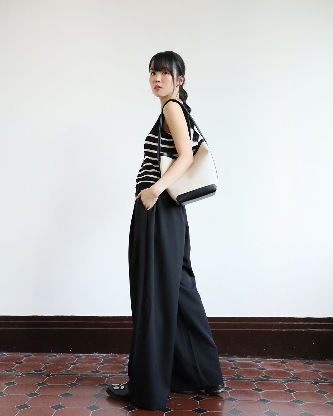 Double Pleated Pants (3 color)