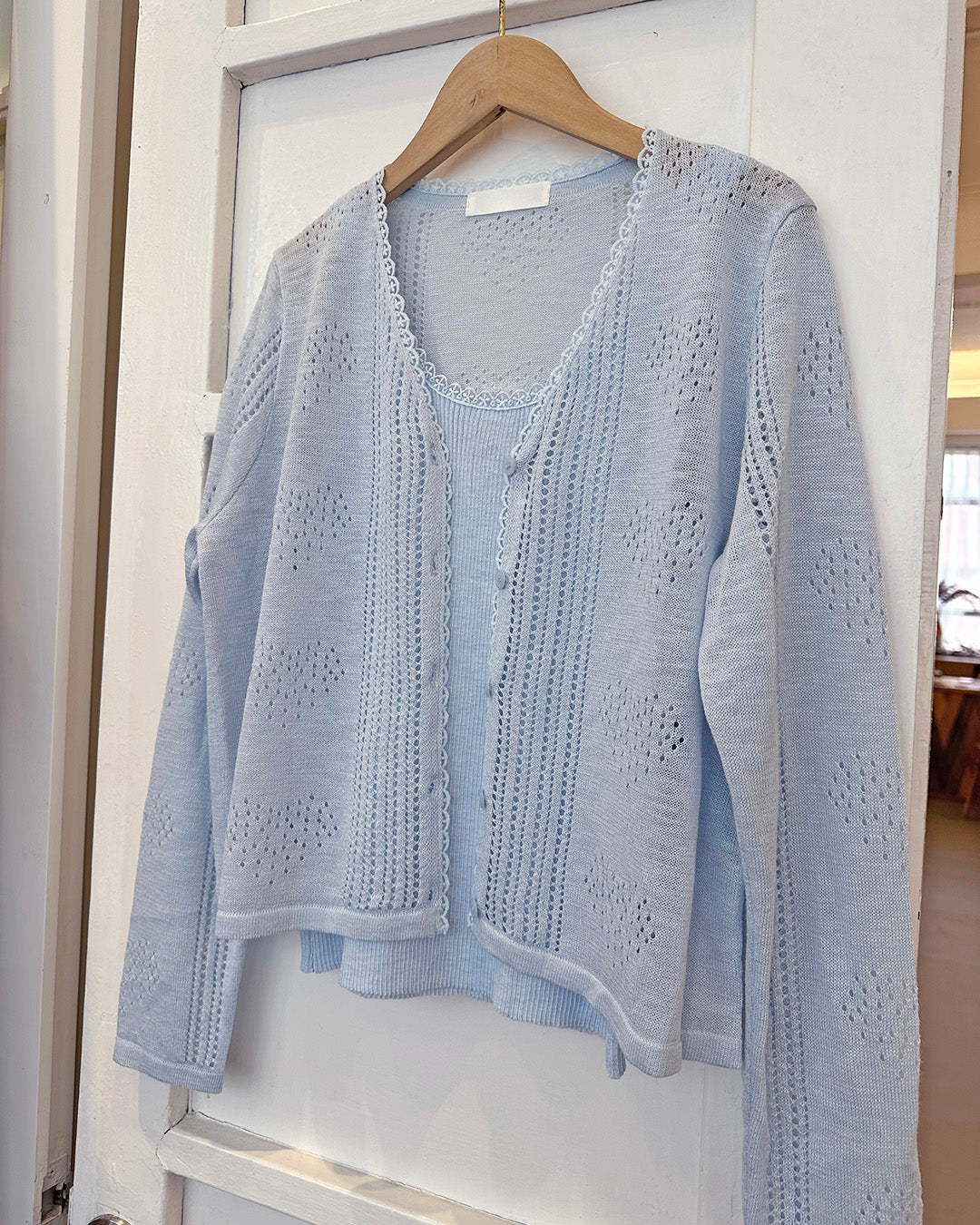 Cardigan + Vest (Set)