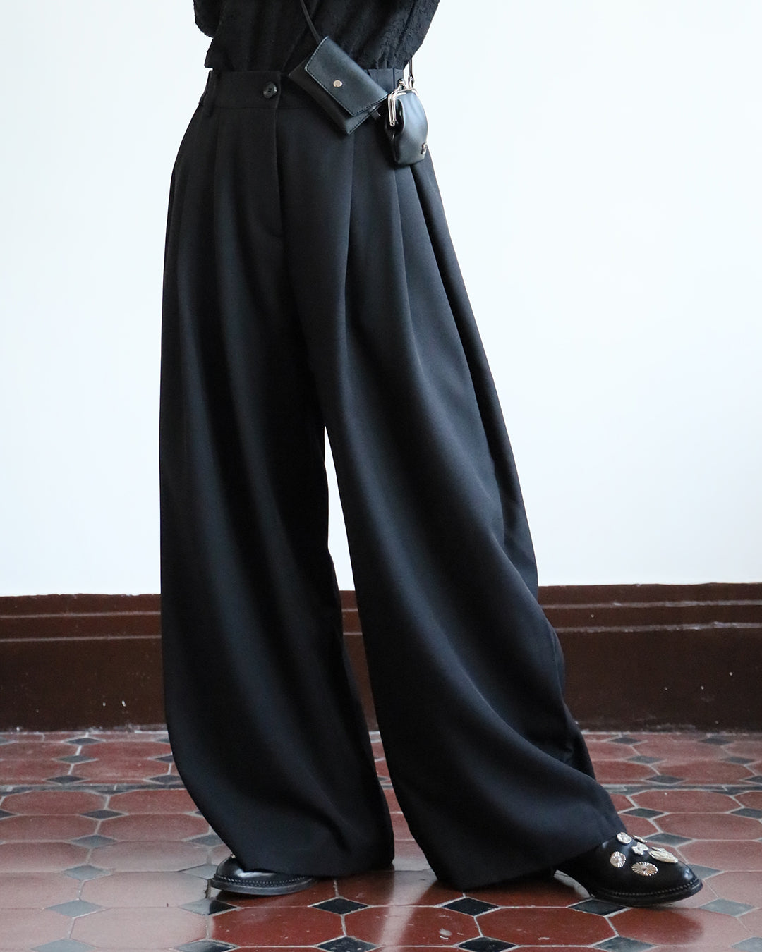 Double Pleated Pants (3 color)